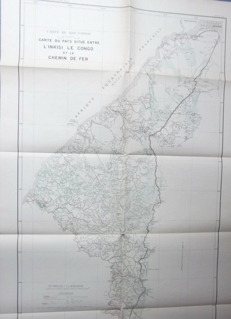 Etudes des forces hydrauliques du Bas-Congo 1910-1911