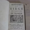 Histoire du siège du chasteau de Namur