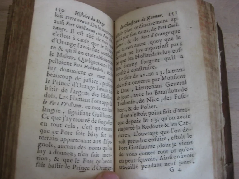 Histoire du siège du chasteau de Namur