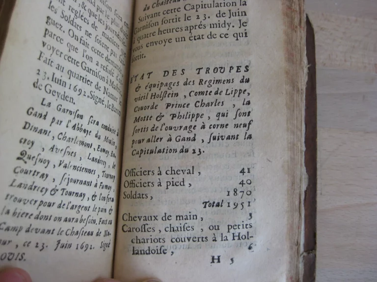 Histoire du siège du chasteau de Namur