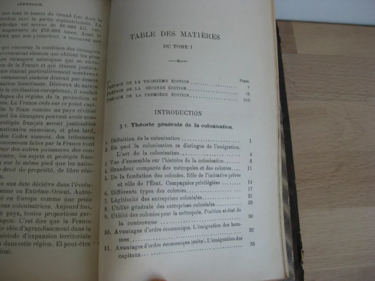 Principes de colonisation et de législation coloniale Principes de colonisation et de législation coloniale