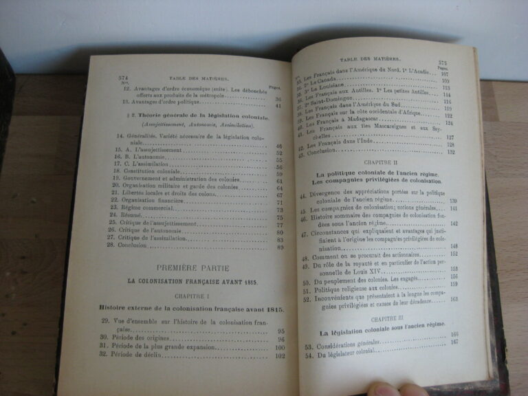 Principes de colonisation et de législation coloniale