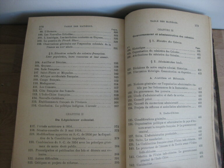 Principes de colonisation et de législation coloniale