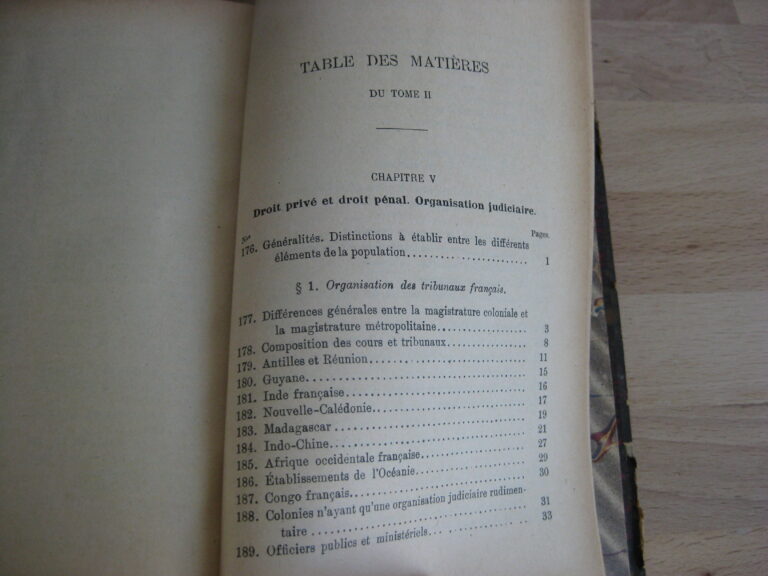 Principes de colonisation et de législation coloniale