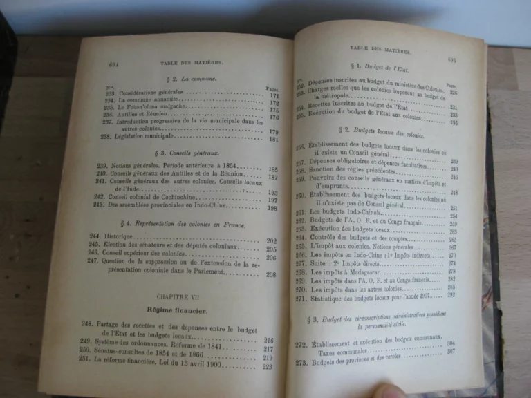 Principes de colonisation et de législation coloniale Principes de colonisation et de législation coloniale