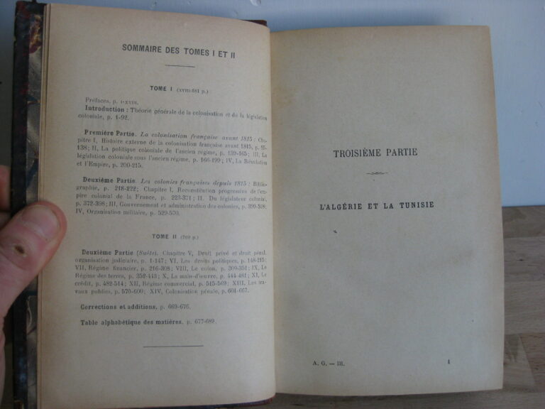 Principes de colonisation et de législation coloniale