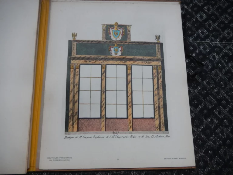 Boutiques parisiennes du Premier Empire