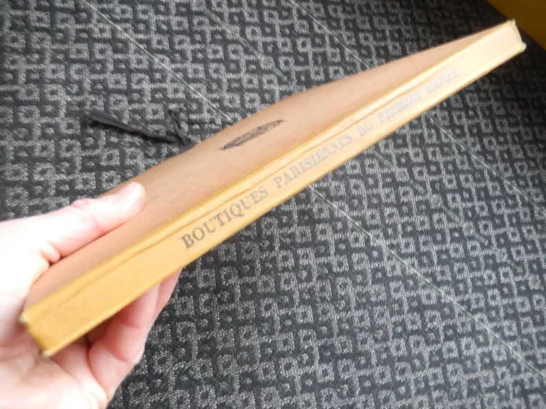 Boutiques parisiennes du Premier Empire