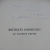 Boutiques parisiennes du Premier Empire