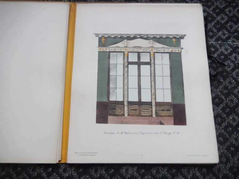 Boutiques parisiennes du Premier Empire