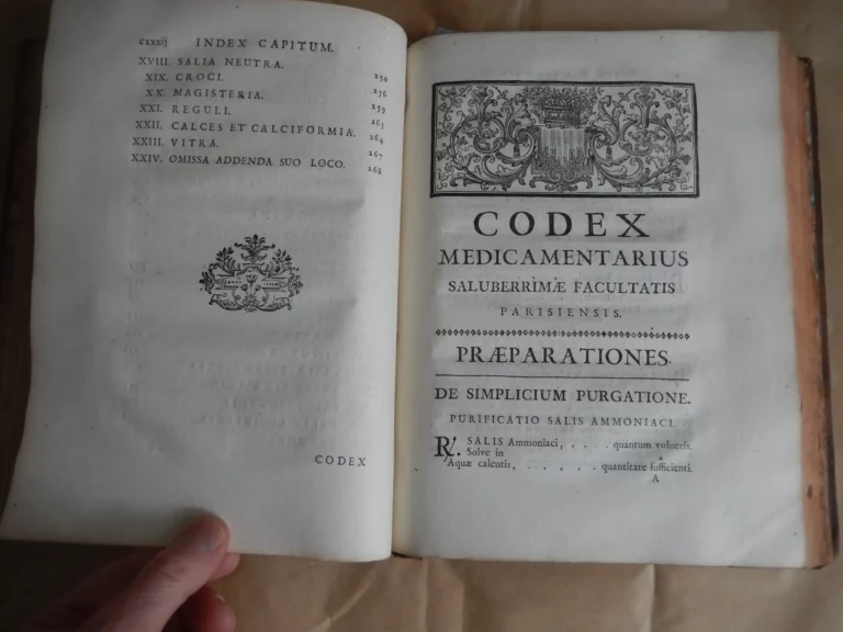 Codex medicamentarius seu pharmacopoea parisiensis