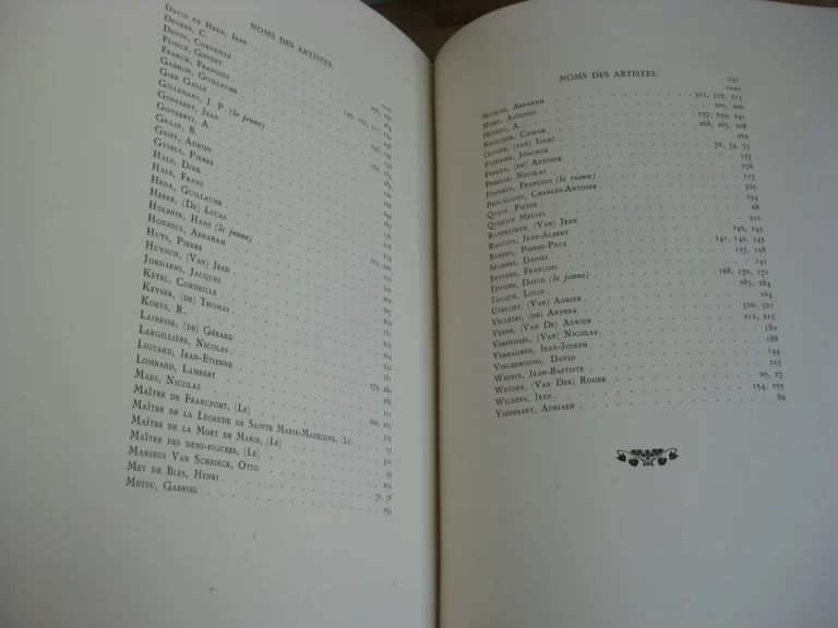 Collections du Chevalier Mayer Van Den Bergh Collections du Chevalier Mayer Van Den Bergh