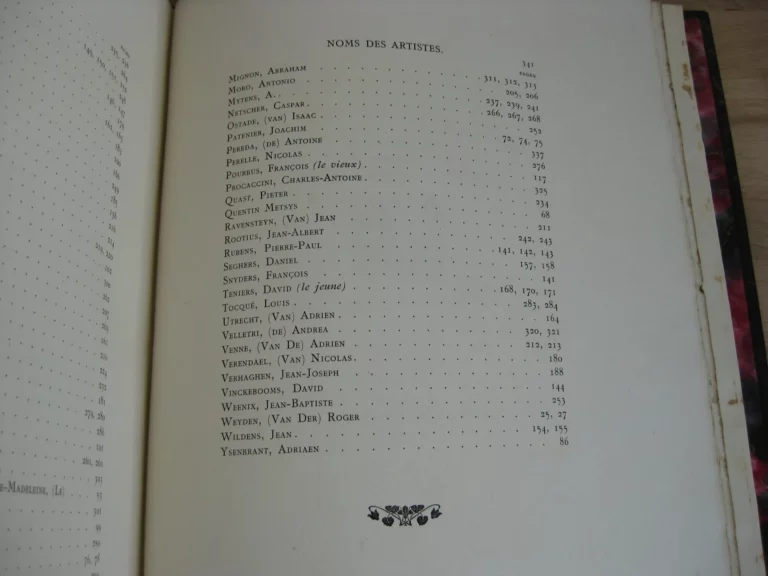Collections du Chevalier Mayer Van Den Bergh Collections du Chevalier Mayer Van Den Bergh