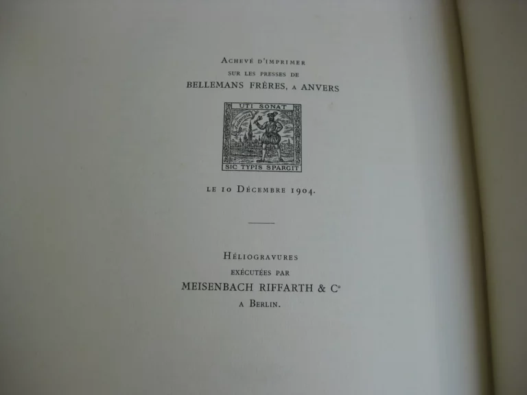 Collections du Chevalier Mayer Van Den Bergh Collections du Chevalier Mayer Van Den Bergh