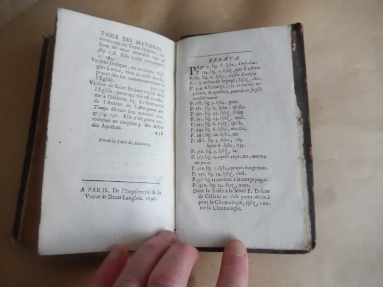 Défense du texte hébreu et de la version vulgate