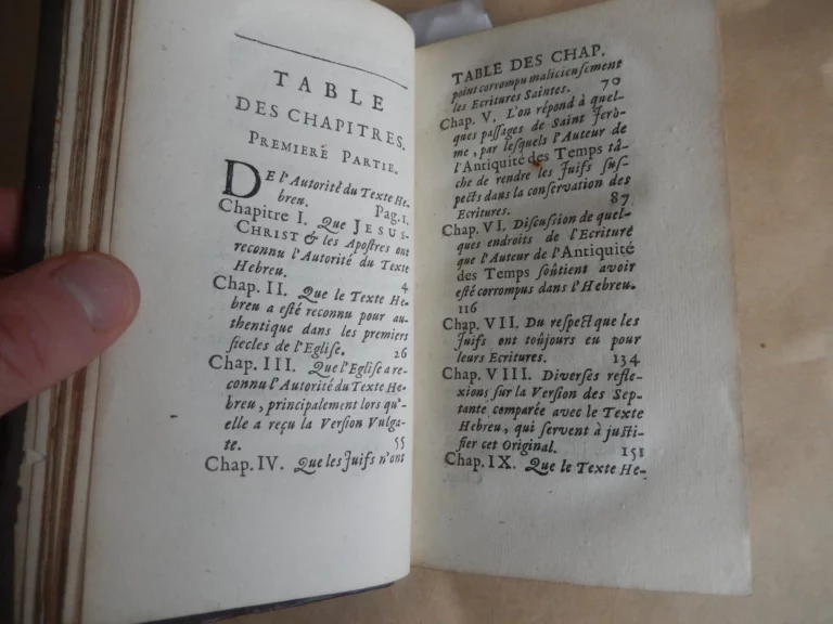 Défense du texte hébreu et de la version vulgate