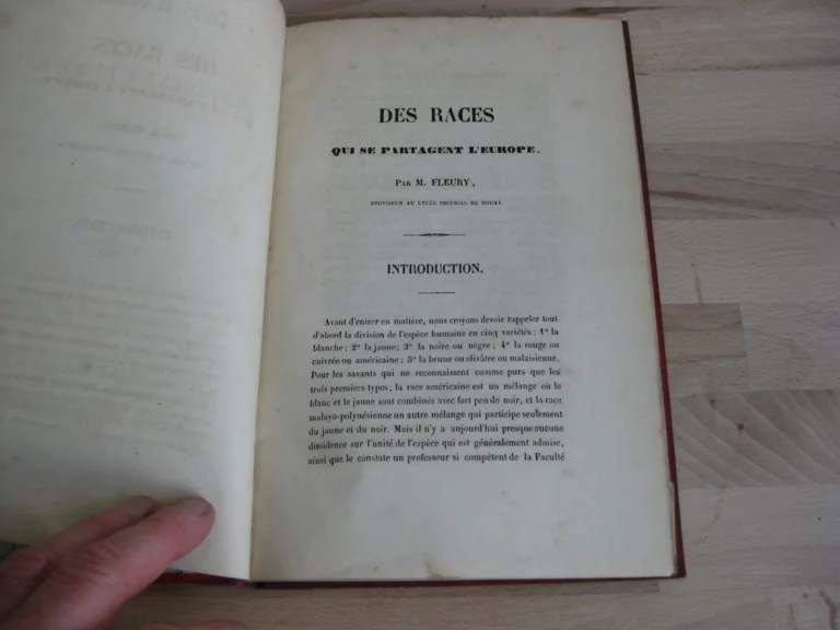 Des Races qui se partagent l'Europe 