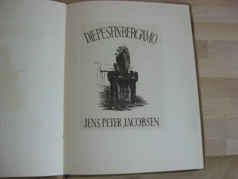 Die Pest in Bergamo - Jens Peter Jacobsen / Alois Kolb, ill.