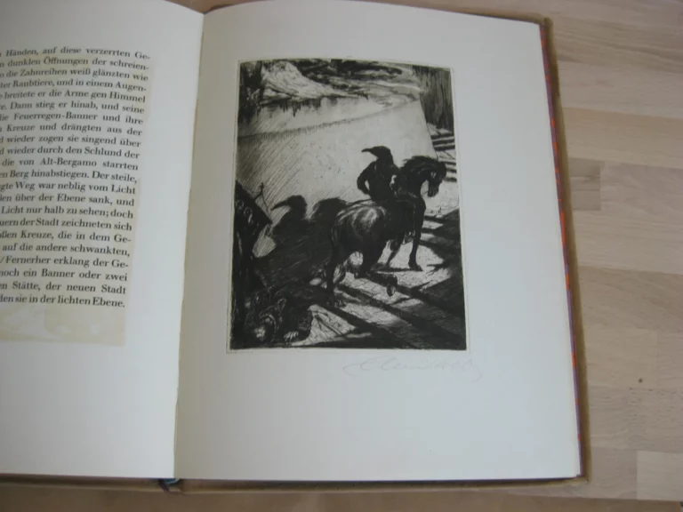 Die Pest in Bergamo - Jens Peter Jacobsen / Alois Kolb, ill.