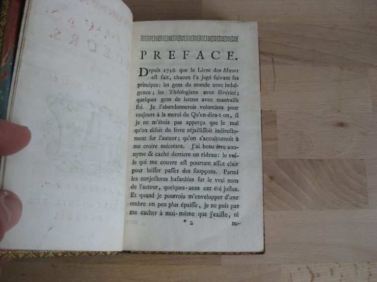 Éclaircissement sur Les mœurs - François-Vincent Toussaint