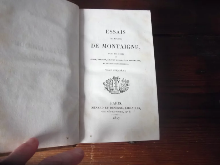 Essais de Montaigne