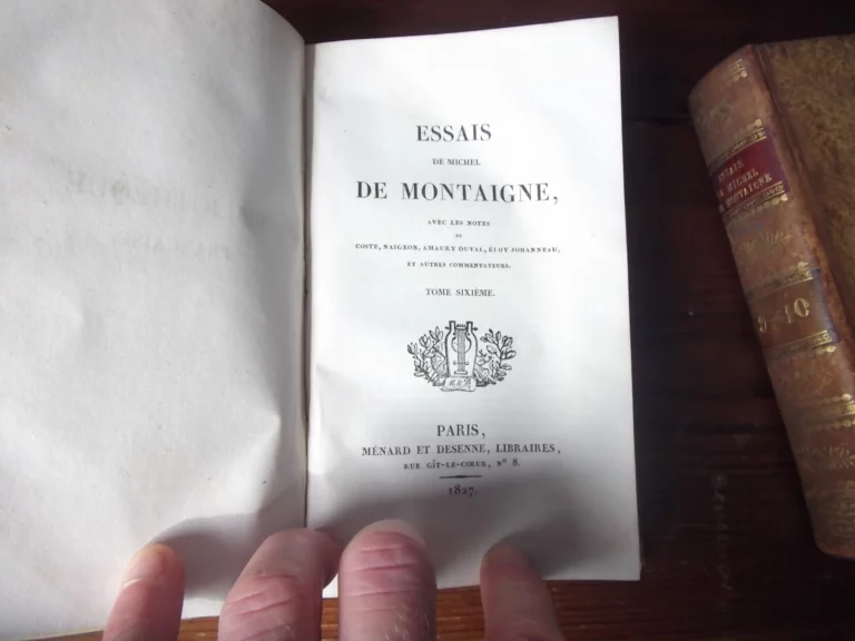 Essais de Montaigne