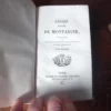 Essais de Montaigne