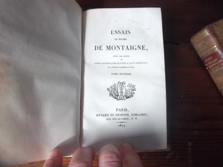 Essais de Montaigne