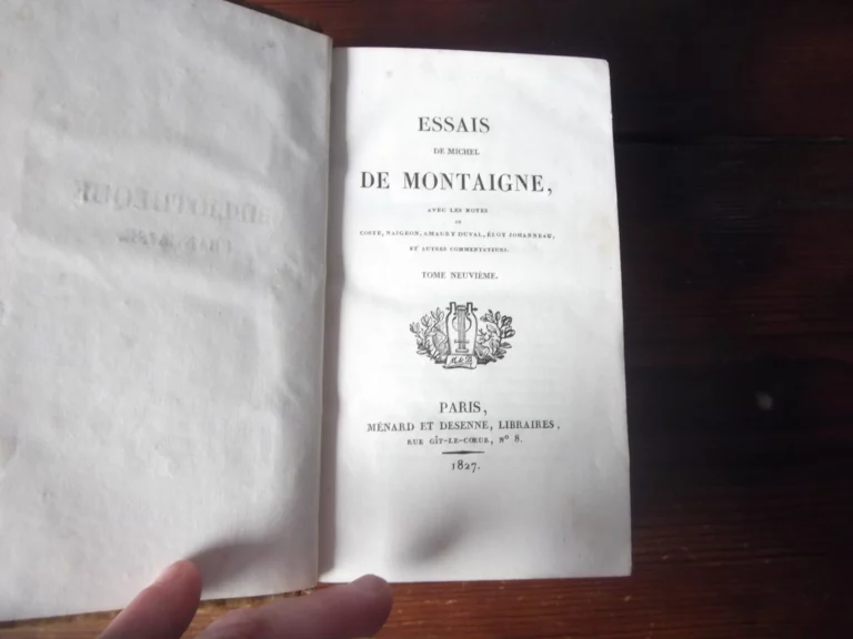 Essais de Montaigne