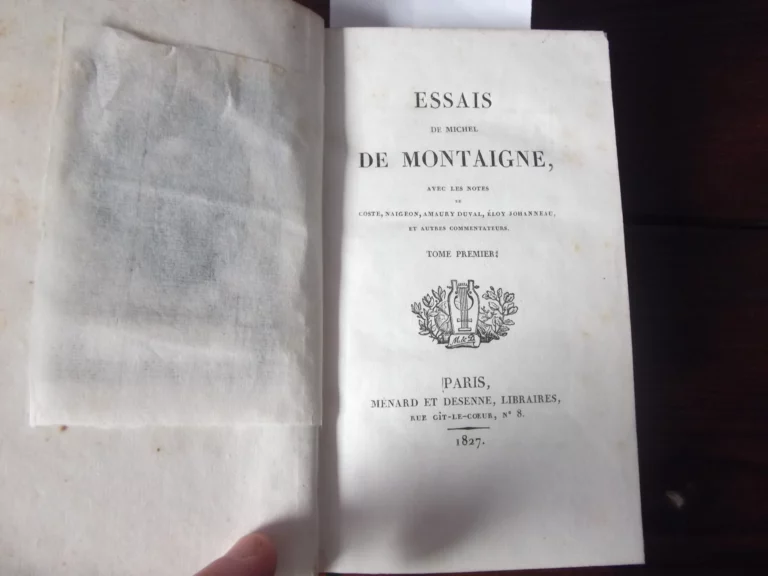 Essais de Montaigne