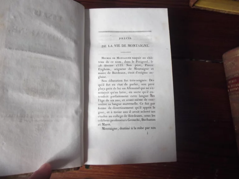 Essais de Montaigne