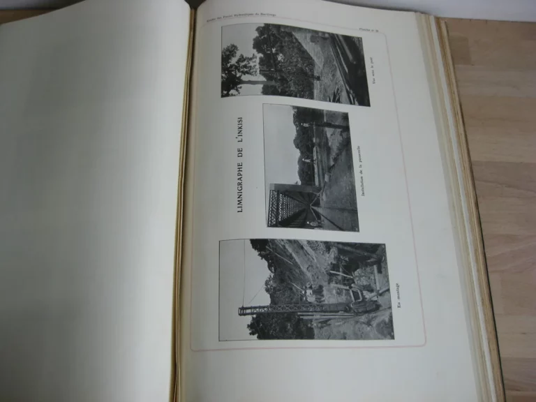 Etudes des forces hydrauliques du Bas-Congo 1910-1911