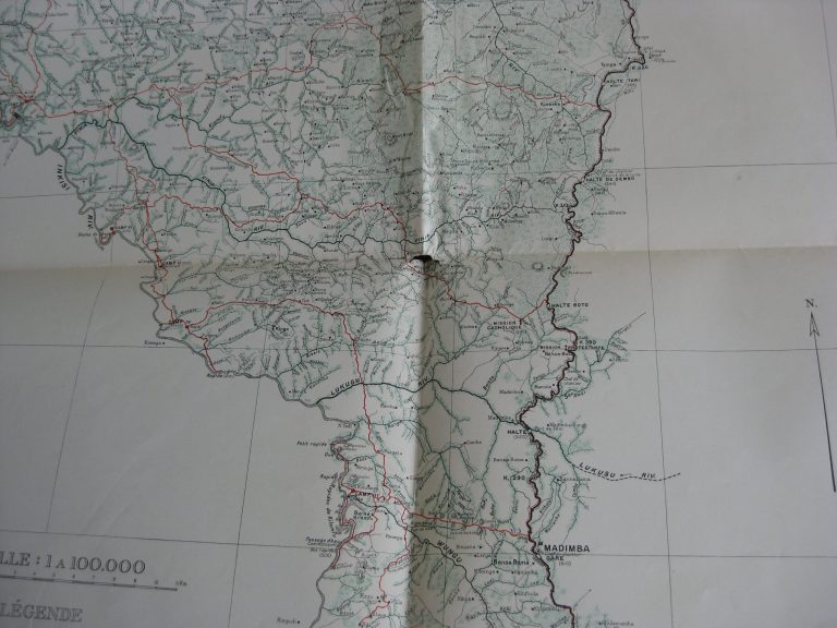 Etudes des forces hydrauliques du Bas-Congo 1910-1911