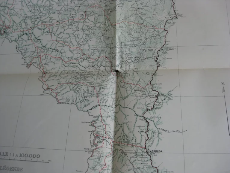 Etudes des forces hydrauliques du Bas-Congo 1910-1911