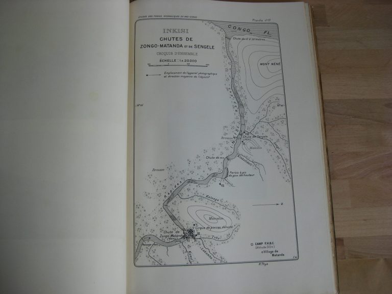 Etudes des forces hydrauliques du Bas-Congo 1910-1911
