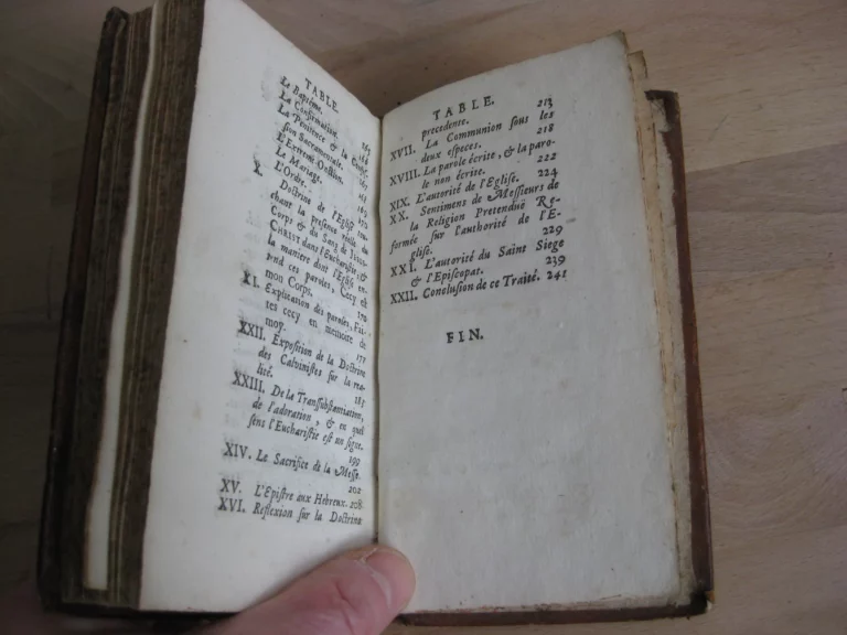 Exposition de la doctrine de l’église catholique sur les matières de controverses