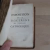 Exposition de la doctrine de l’église catholique sur les matières de controverses