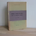 Guerre et société au Chili. Essai de sociologie coloniale.