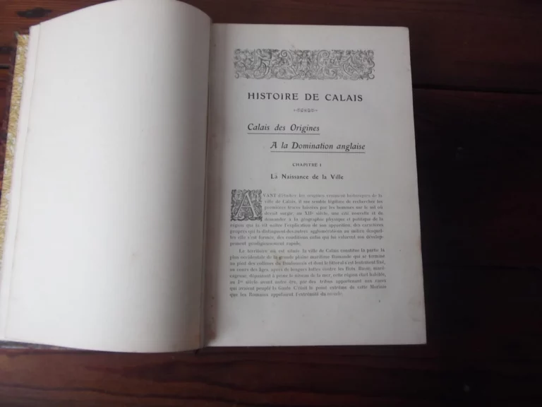 Histoire de Calais, I. Des origines à la domination anglaise