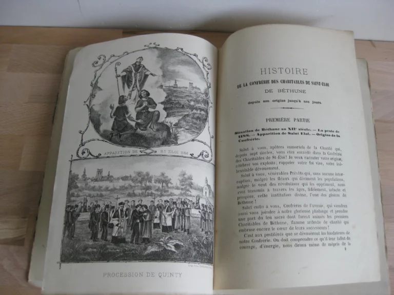 Histoire de la confrérie des charitables de Saint-Éloi de Béthune. Histoire de la confrérie des charitables de Saint-Éloi de Béthune.