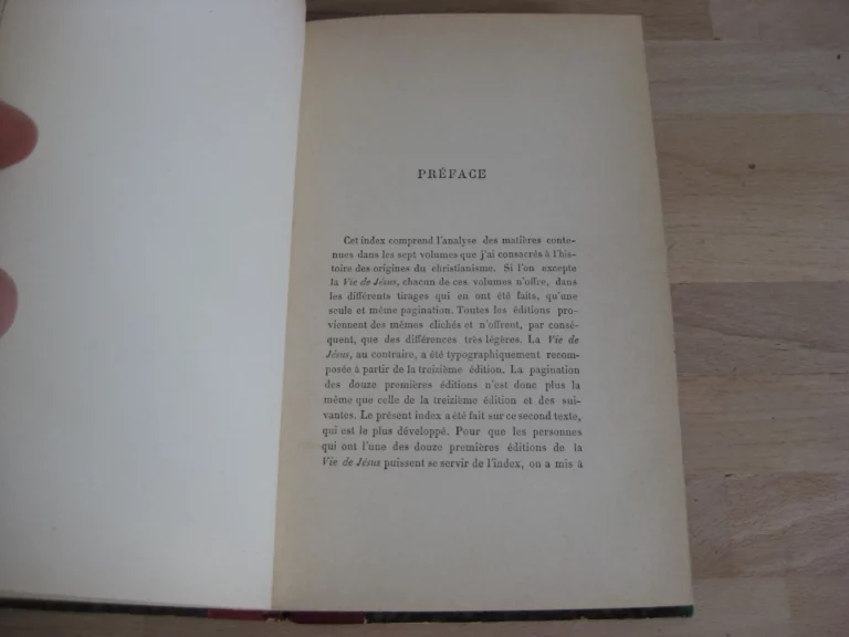 Histoire des origines du Christianisme. Index général - Renan