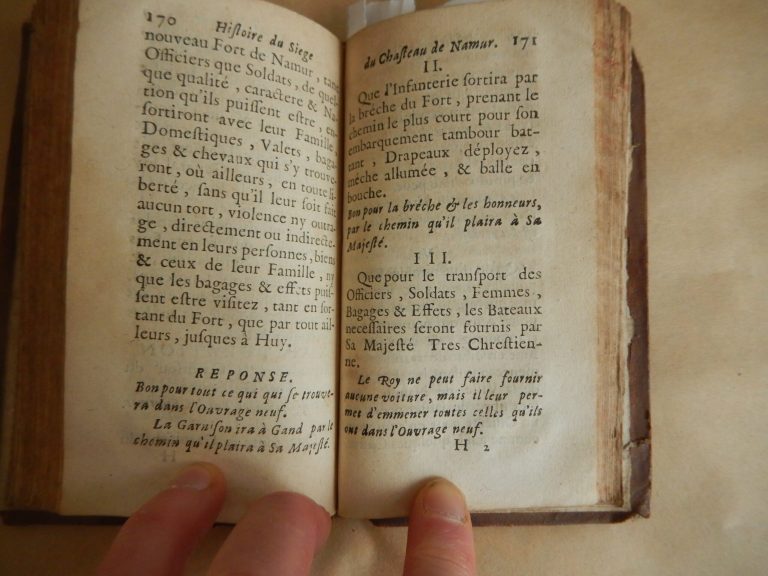 Histoire du siège du chasteau de Namur