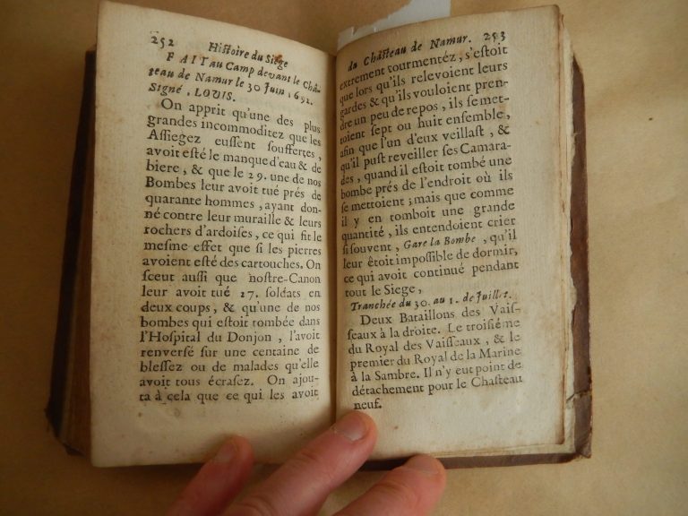 Histoire du siège du chasteau de Namur
