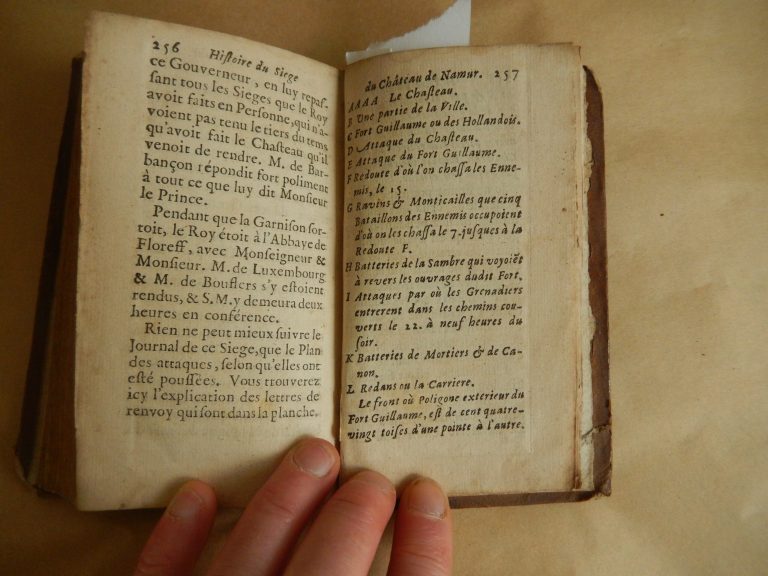 Histoire du siège du chasteau de Namur
