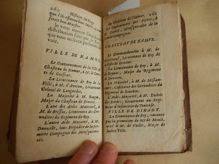 Histoire du siège du chasteau de Namur