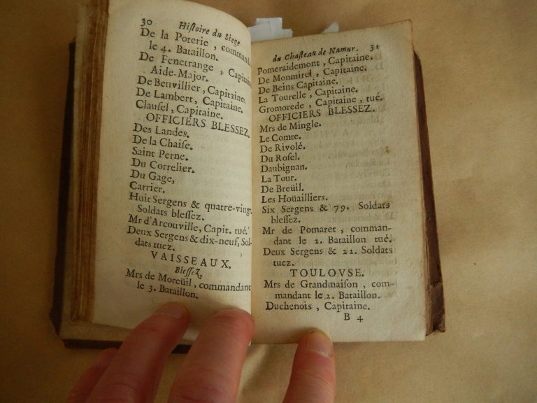 Histoire du siège du chasteau de Namur