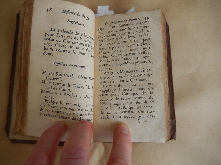 Histoire du siège du chasteau de Namur