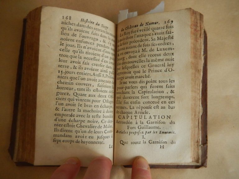 Histoire du siège du chasteau de Namur