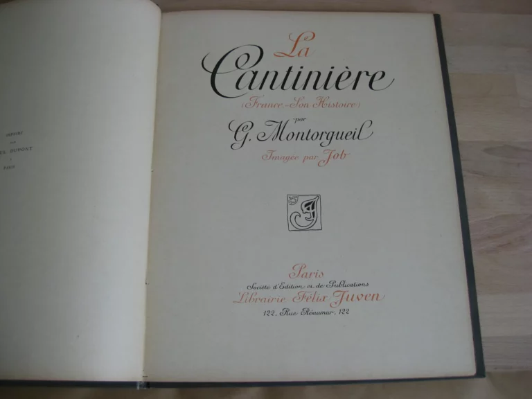 La cantinière - Georges Montorgueil / Job (ill.)