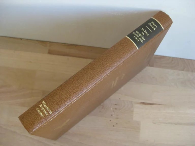 La peur en Dauphiné - Pierre Conard La peur en Dauphiné - Pierre Conard